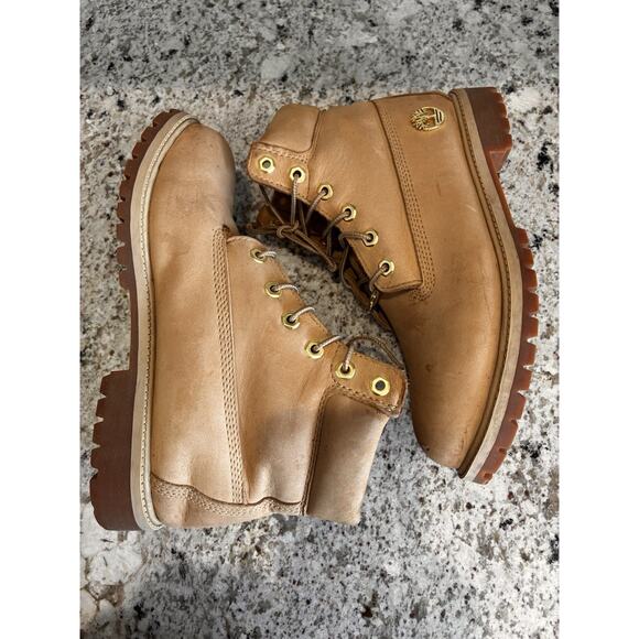 Timberland Culture Kings Premium 6in. Waterproof Boot Chukka Wheat/Gold Zip sz 7 main image 5